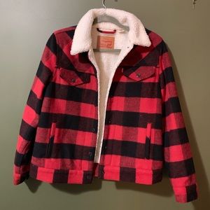 Levi’s checkered jacket